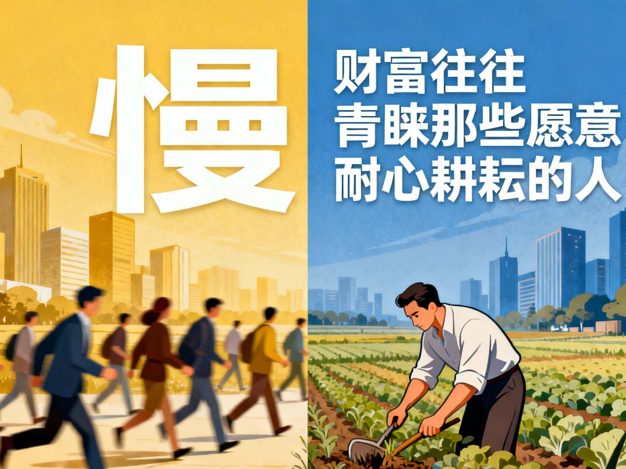 跟着正合，以“慢”破局成大器